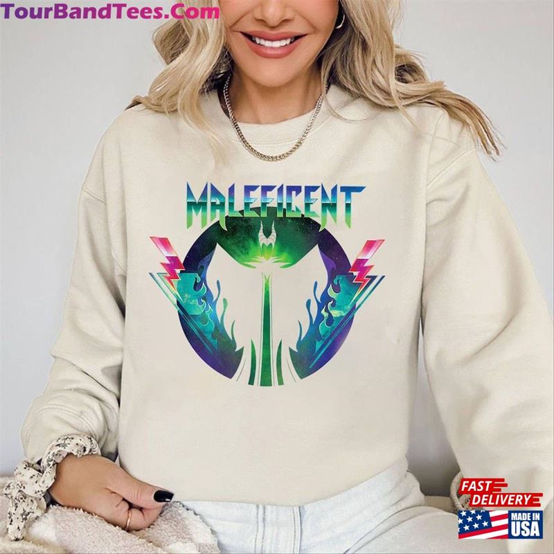 Disneyland Maleficent Rock Tour T-Shirt Sleeping Beauty Shirt Villains Band Hoodie Classic 29Uf201774 – Utopia Fashion