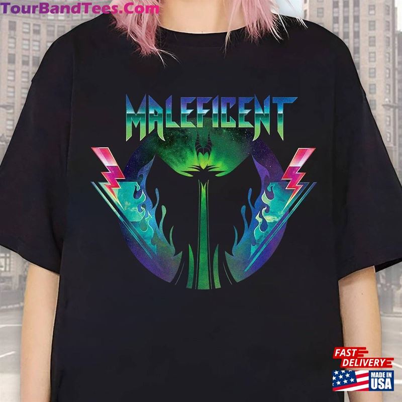 Disneyland Maleficent Rock Tour T-Shirt Sleeping Beauty Shirt Villains Band Hoodie Classic 29Uf201774 – Utopia Fashion