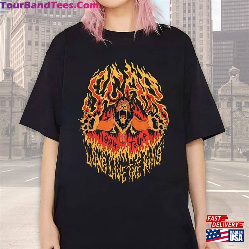 Disneyland Scar Long Live The King Tour T-Shirt Lion Shirt Classic Sweatshirt 29Uf193685 – Utopia Fashion