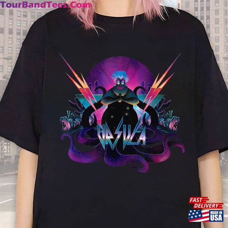 Disneyland Villain Ursula 90S Rock Band T-Shirt Shirt Little Mermaid Ariel Unisex Sweatshirt 29Uf201786 – Utopia Fashion