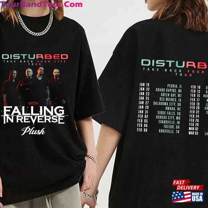 Disturbed Tour Shirt Band Fan Concert Hoodie Unisex 29Uf193502 – Utopia Fashion