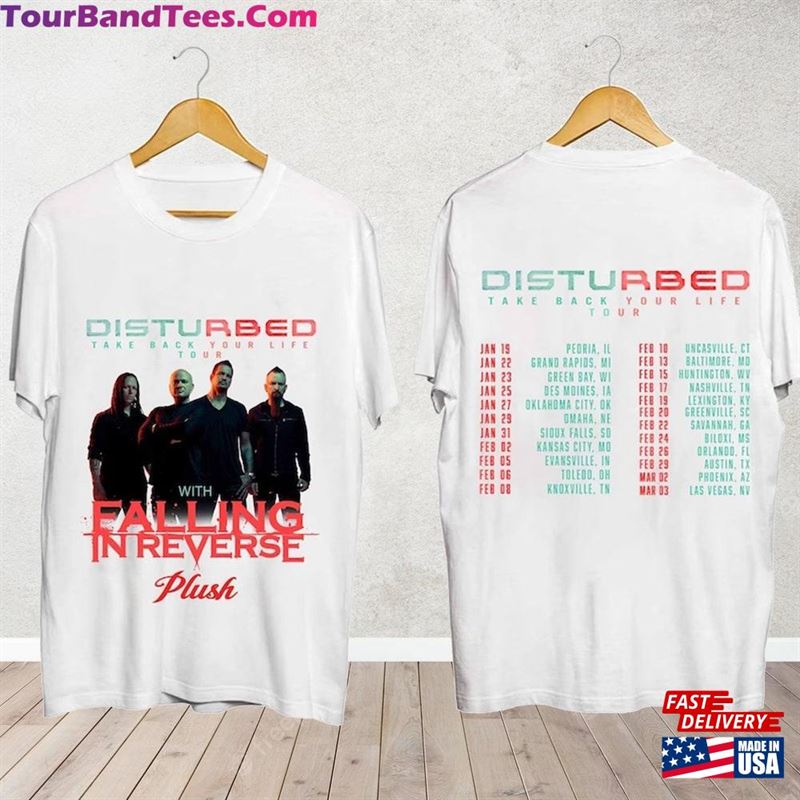 Disturbed Tour Shirt Band Fan Concert Unisex Hoodie 29Uf211920 – Utopia Fashion