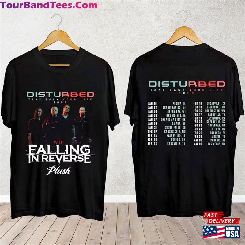 Disturbed Tour Shirt Band Fan Concert Unisex Hoodie 29Uf211920 – Utopia Fashion