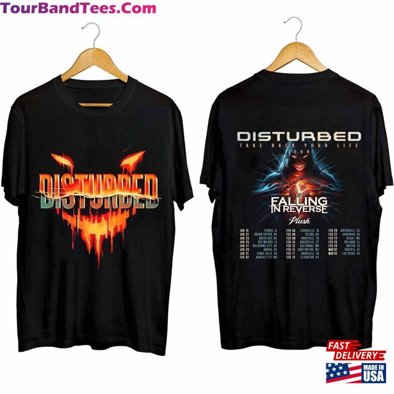 Disturbed Tour Shirt Band Fan Concert Unisex Hoodie 29Uf192221 – Utopia Fashion