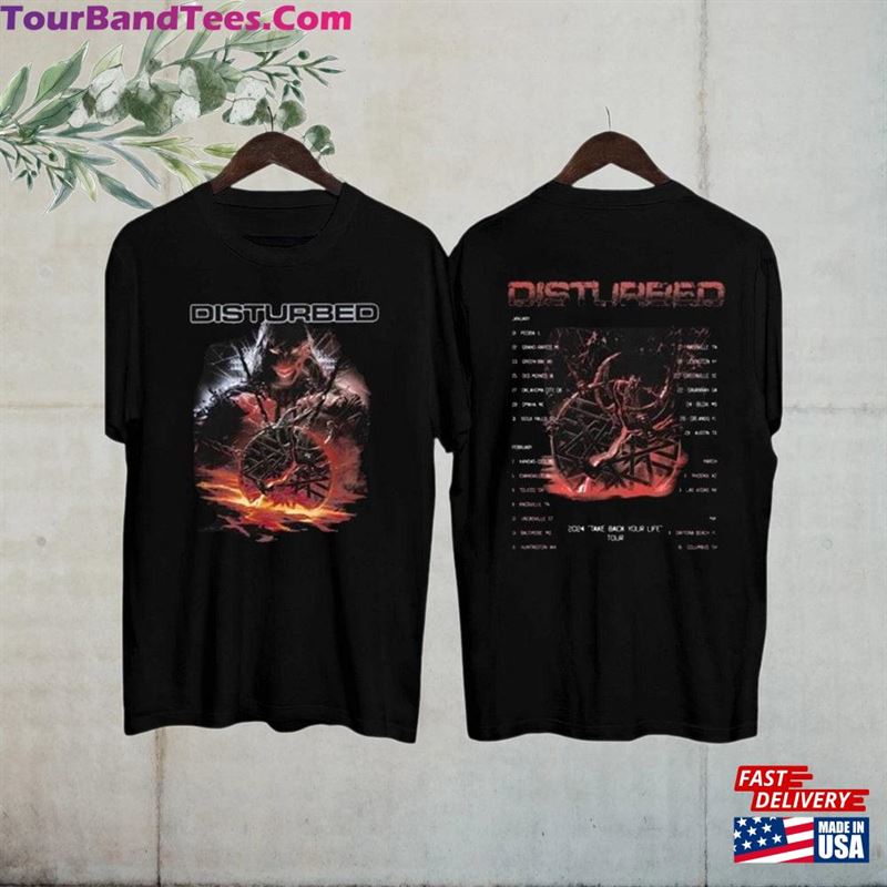 Disturbed Band Concert Shirt T-Shirt Unisex 29Uf206584 – Utopia Fashion