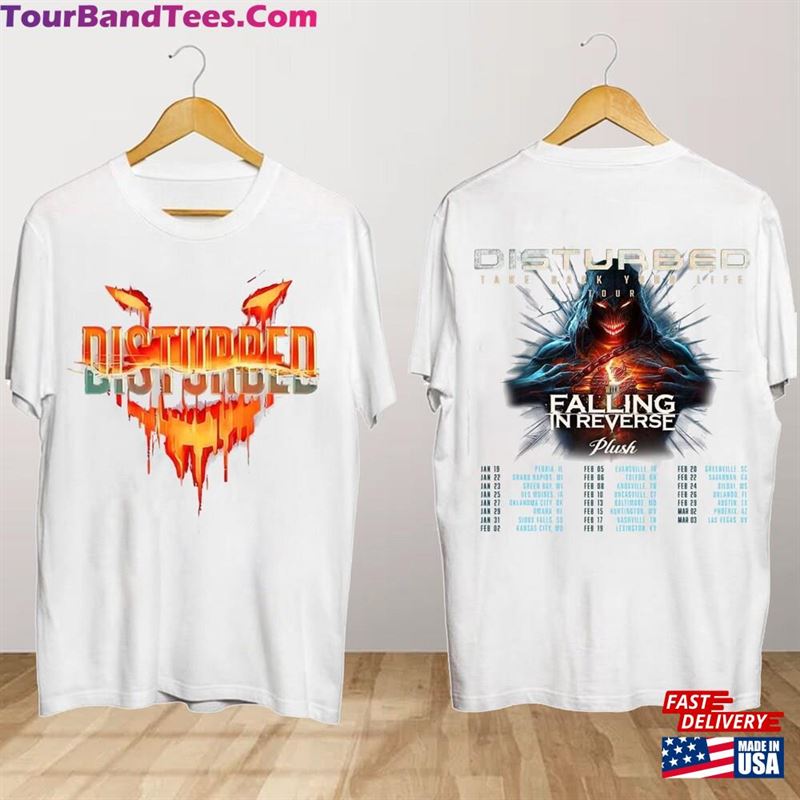 Disturbed Take Back Your Life Tour T-Shirt Concert Shirt Classic Sweatshirt 29Uf201722 – Utopia Fashion