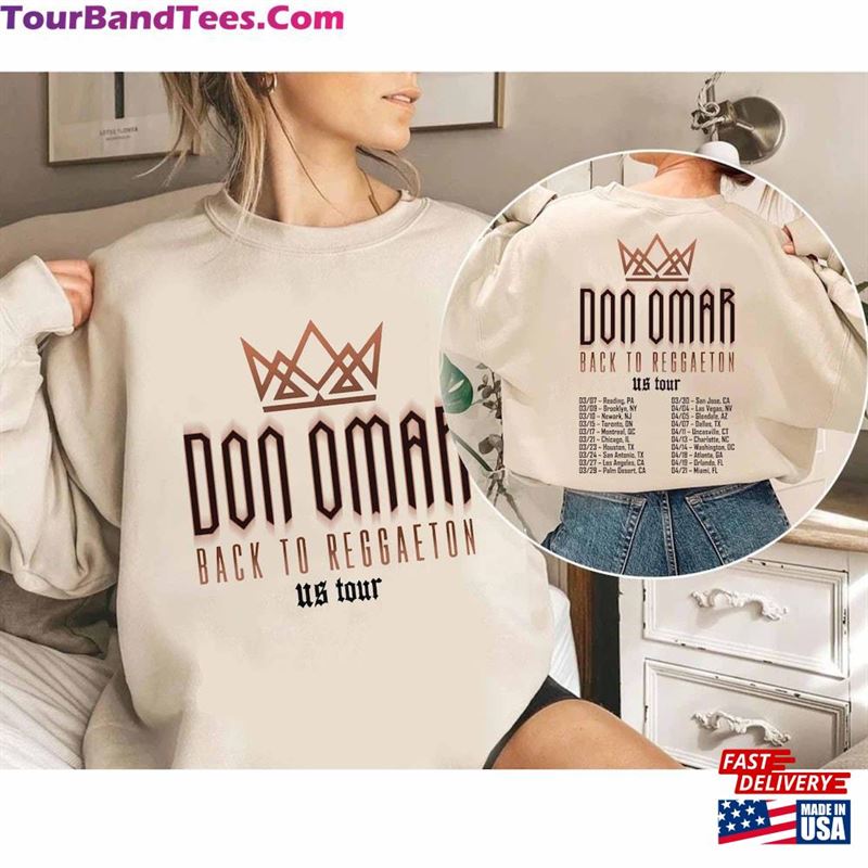 Don Omar Tour Shirt Band Fan Concert Classic Unisex 29Uf192284 – Utopia Fashion