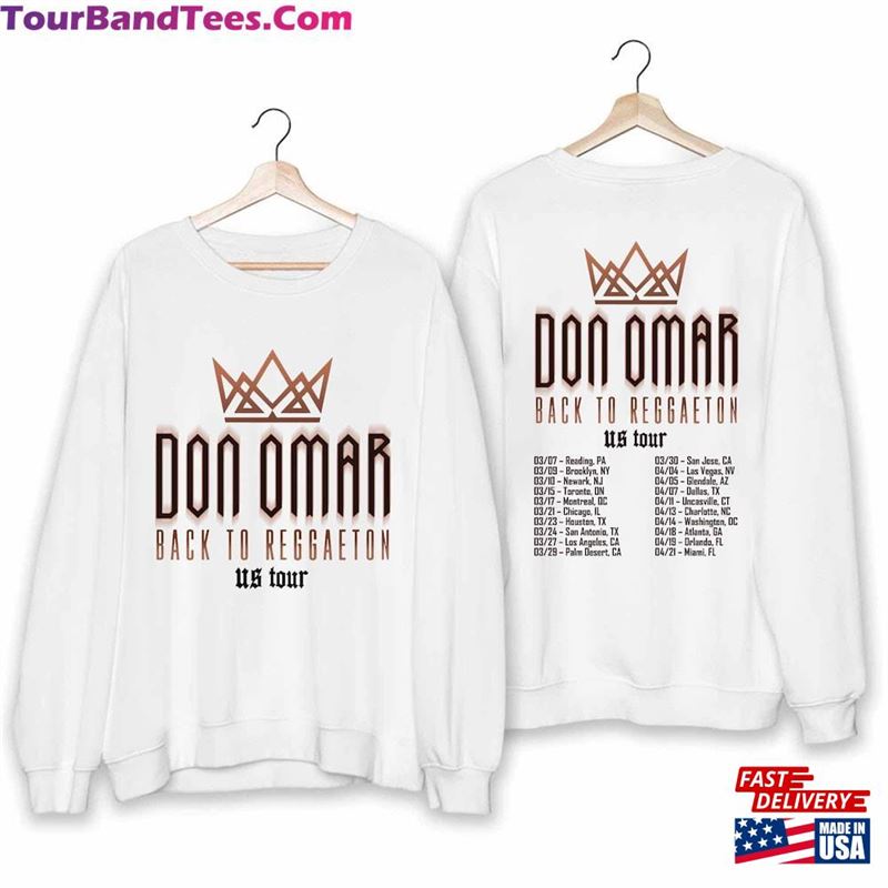 Don Omar Tour Shirt Band Fan Concert T-Shirt Classic 29Uf193558 – Utopia Fashion