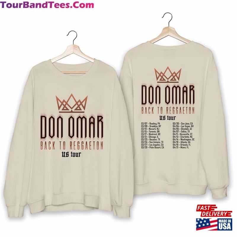 Don Omar Tour Shirt Band Fan Concert T-Shirt Classic 29Uf193558 – Utopia Fashion