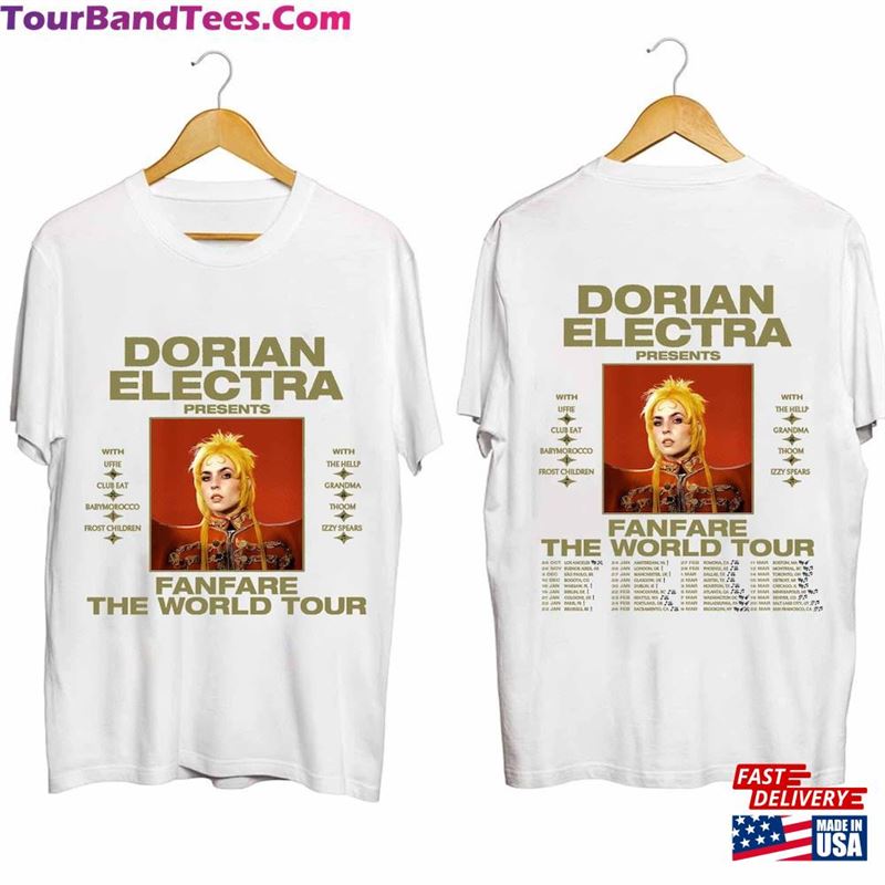 Dorian Electra Fanfare World Tour Shirt Fan Concert Classic Sweatshirt 29Uf211569 – Utopia Fashion