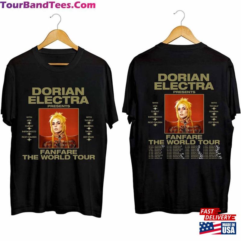 Dorian Electra Fanfare World Tour Shirt Fan Concert Classic Sweatshirt 29Uf211569 – Utopia Fashion