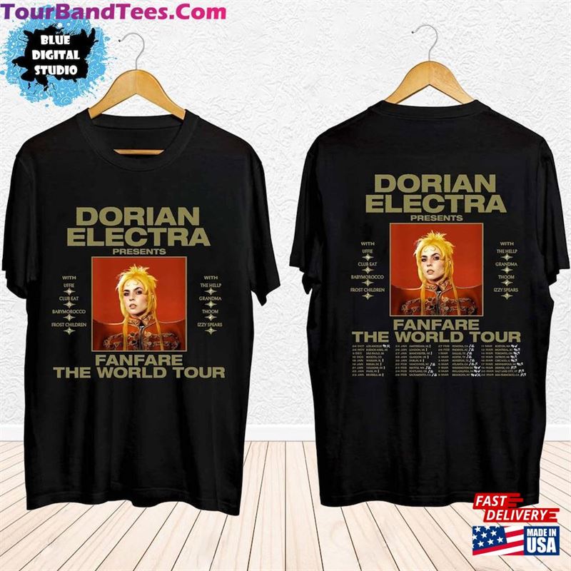 Dorian Electra Fanfare World Tour Shirt Fan Concert Sweatshirt Classic 29Uf193206 – Utopia Fashion