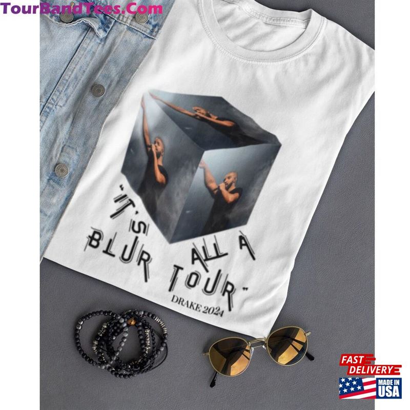 Drake It’S All A Blur Tour Concert Commemorative T-Shirt For The Unforgettable Musical Journey! Classic Hoodie 29Uf211934 – Utopia Fashion