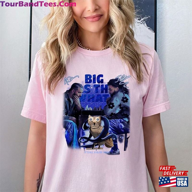 Drake J Cole Big As The What Tour Shirt It’S All Blur Rap Music Sweatshirt Classic 29Uf211862 – Utopia Fashion