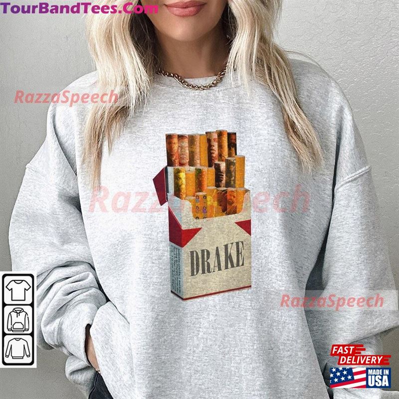 Drake Music Merch Shirt Cigarette Album Vintage 90S Bootleg Sweatshirts T-Shirt Classic 29Uf191755 – Utopia Fashion