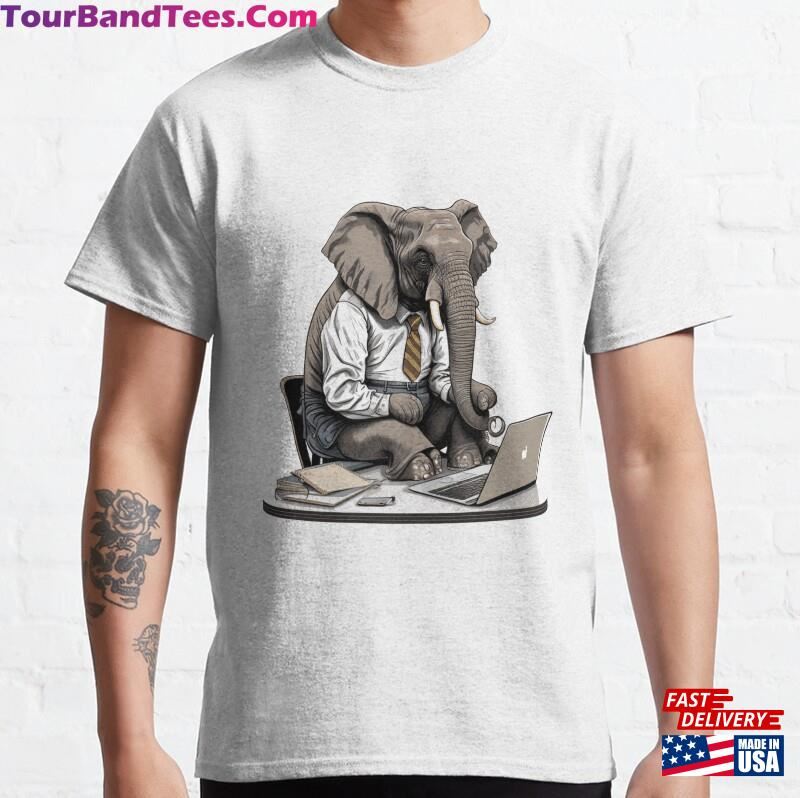 Elephant Monday Classic T-Shirt Unisex 29Uf194561 – Utopia Fashion