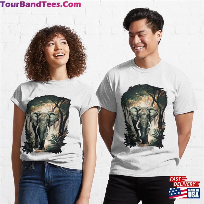 Elephant Wednesday Classic T-Shirt Unisex 29Uf194627 – Utopia Fashion