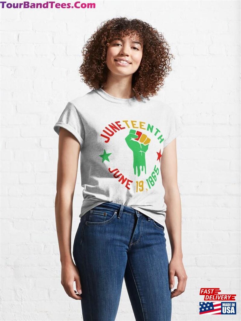 Embrace Liberation Juneteenth Reflections Classic T-Shirt Hoodie Sweatshirt 29Uf193624 – Utopia Fashion