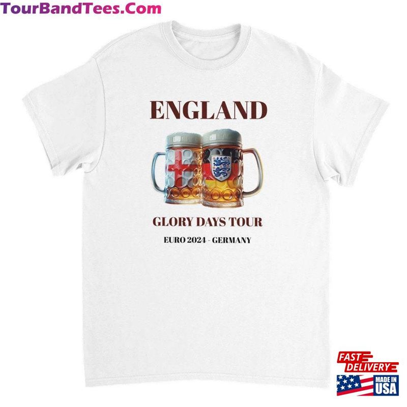 England Euro Supporters T-Shirt Glory Days Tour Classic 29Uf193676 – Utopia Fashion