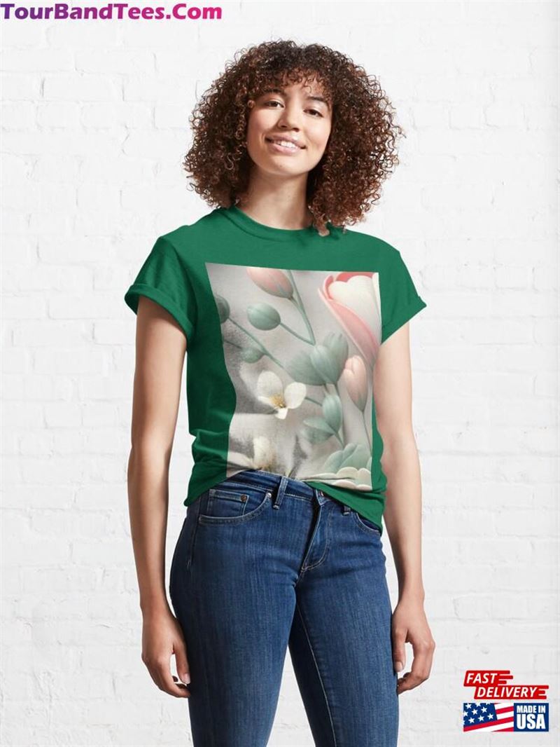 Ethereal Paper Floral Study Volume Classic T-Shirt Unisex Sweatshirt 29Uf191932 – Utopia Fashion