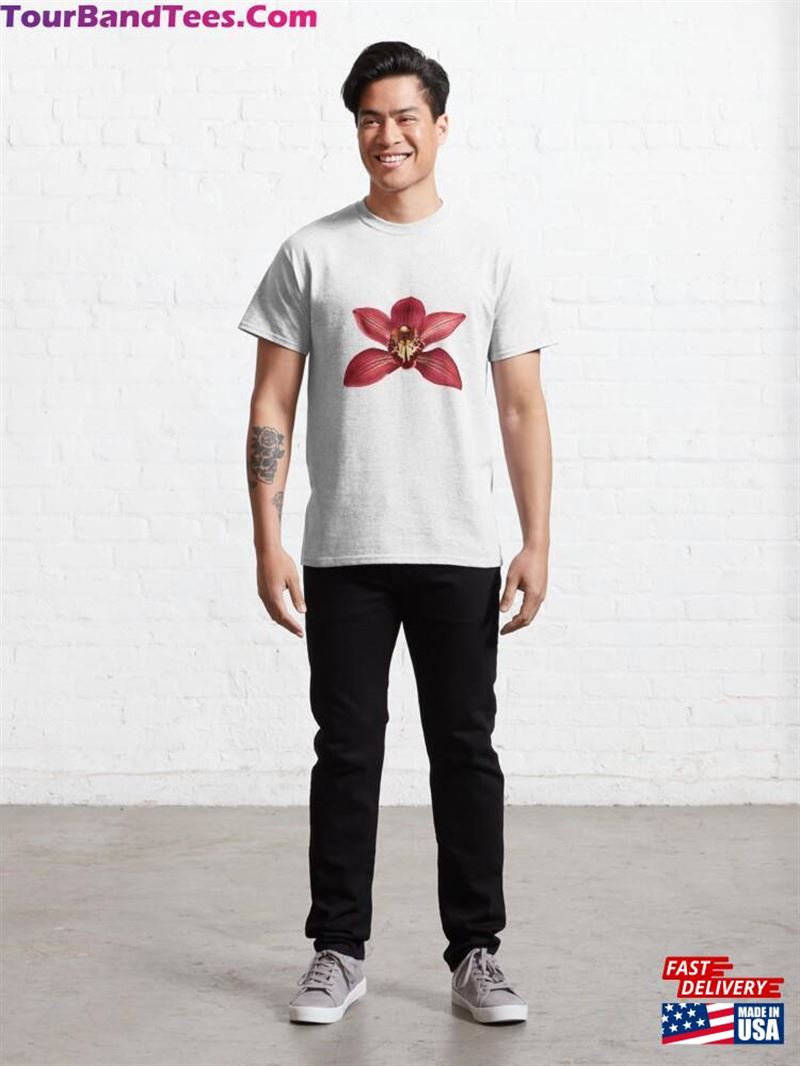 Exotic Flower Classic T-Shirt Unisex 29Uf211896 – Utopia Fashion