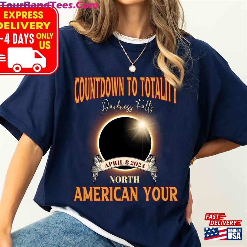 Express Delivery Total Solar Eclipse Twice In A Lifetime Shirt April Tour Classic Hoodie 29Uf192200 – Utopia Fashion