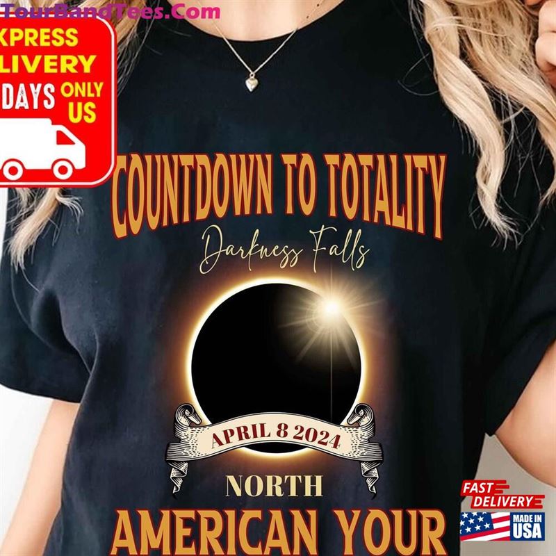 Express Delivery Total Solar Eclipse Twice In A Lifetime Shirt April Tour Classic Hoodie 29Uf192200 – Utopia Fashion