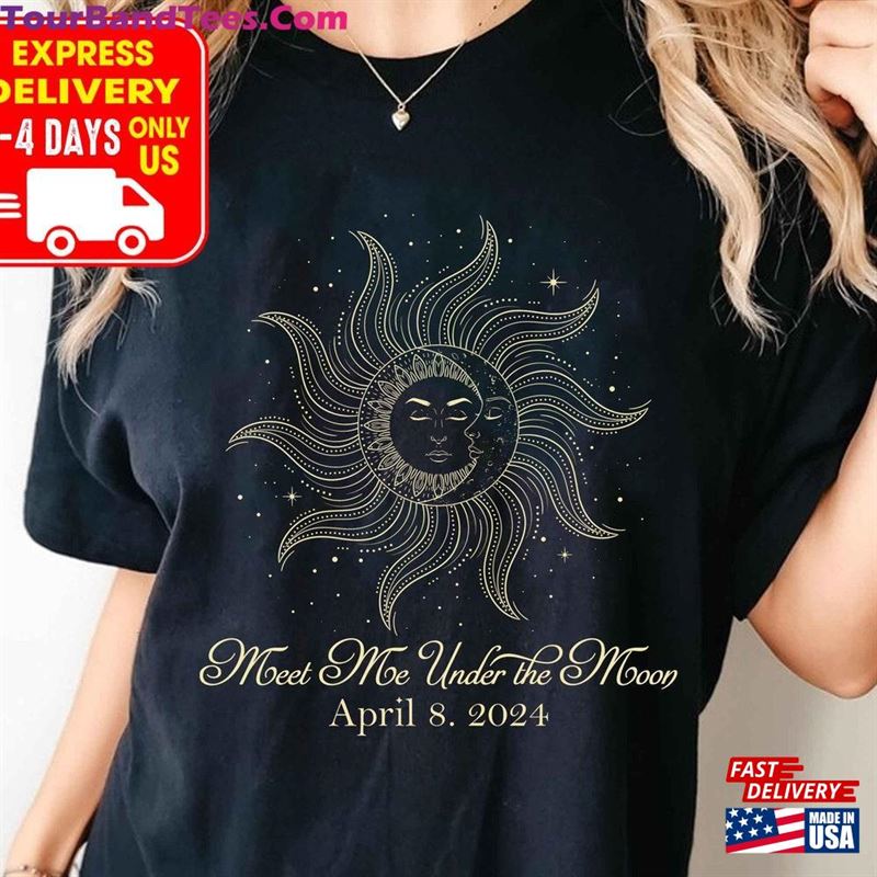 Express Delivery Total Solar Eclipse Twice In A Lifetime Shirt April Tour Hoodie Unisex 29Uf192113 – Utopia Fashion