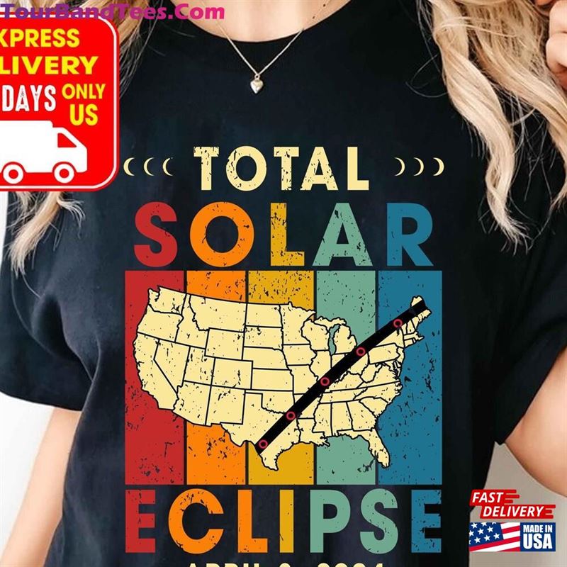 Express Delivery Total Solar Eclipse Twice In A Lifetime Shirt April Tour T-Shirt Sweatshirt 29Uf191988 – Utopia Fashion