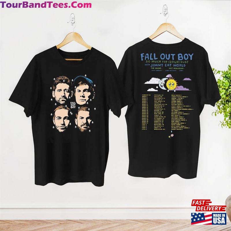 Fall Out Boy Vintage T-Shirt So Much For 2Our Dust Tour Shirt Band Classic 29Uf194812 – Utopia Fashion