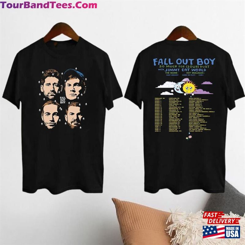 Fall Out Boy Vintage T-Shirt So Much For 2Our Dust Tour Shirt Band Classic Sweatshirt 29Uf211881 – Utopia Fashion