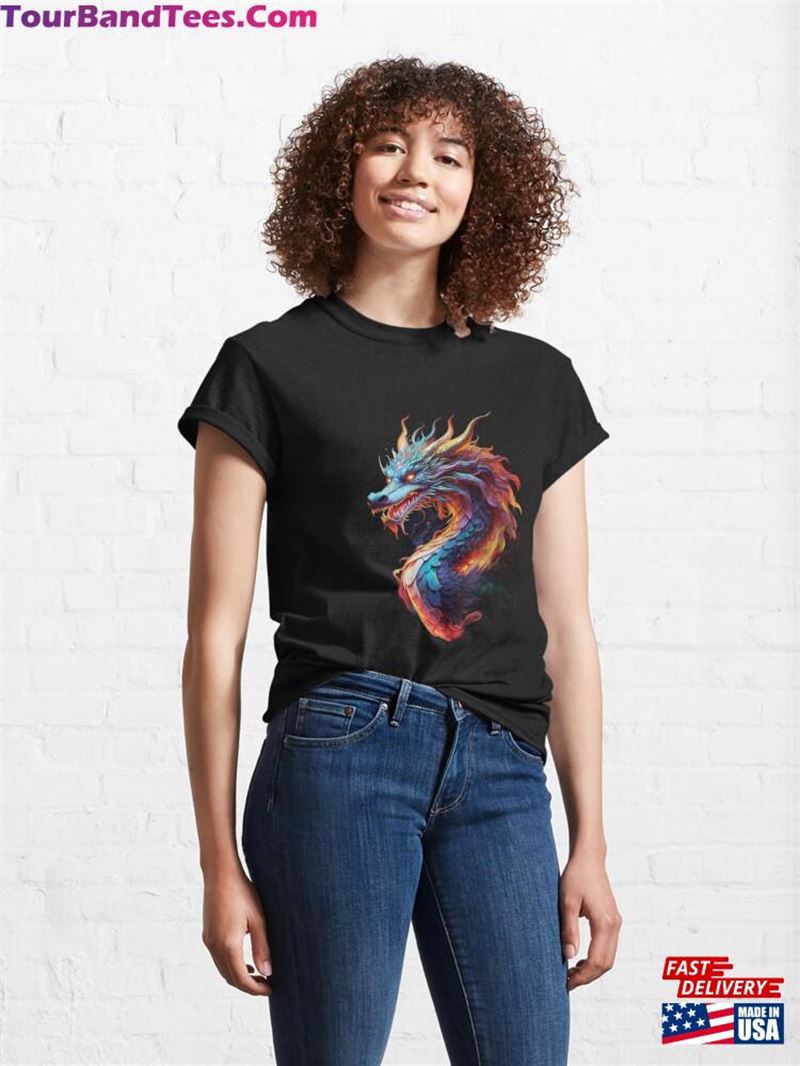 Fantasy Dragon Classic T-Shirt Unisex 29Uf192778 – Utopia Fashion