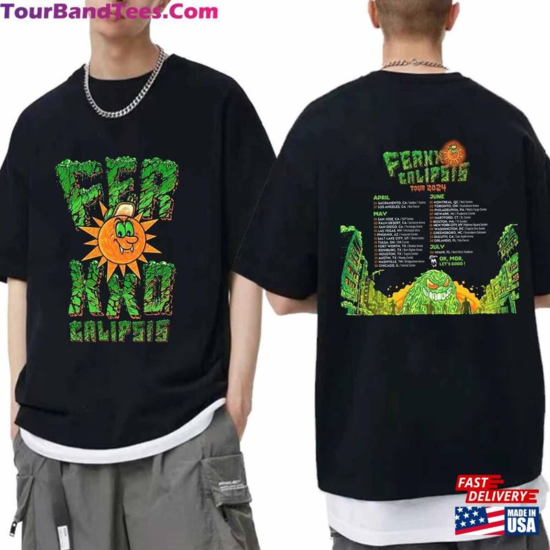 Ferxxocalipsis World Tour Shirt Feid Ferxxo Tee Hoodie Classic 29Uf192944 – Utopia Fashion