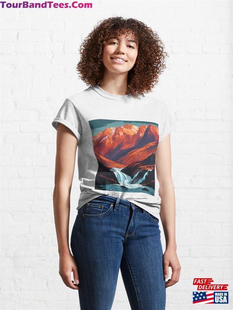 Fiery Fjords Of New Zealand Classic T-Shirt Sweatshirt 29Uf211411 – Utopia Fashion