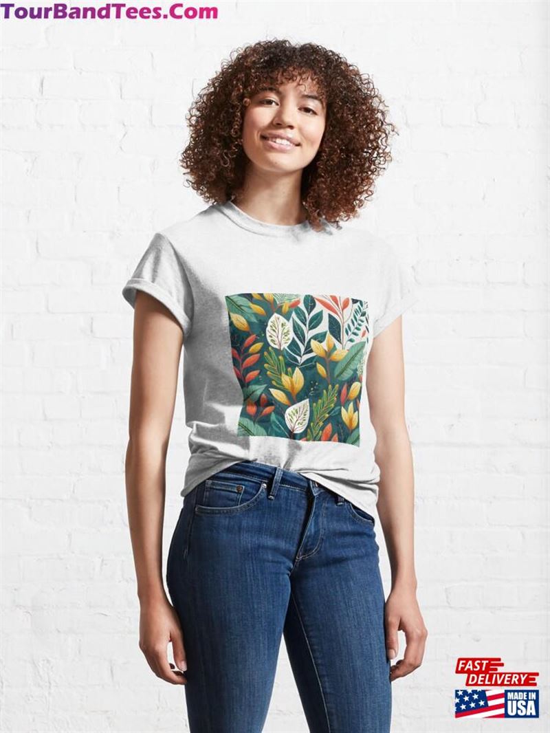 Floral Design Classic T-Shirt Unisex 29Uf201319 – Utopia Fashion