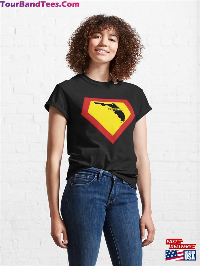 Florida Superhero Classic T-Shirt Unisex 29Uf193123 – Utopia Fashion