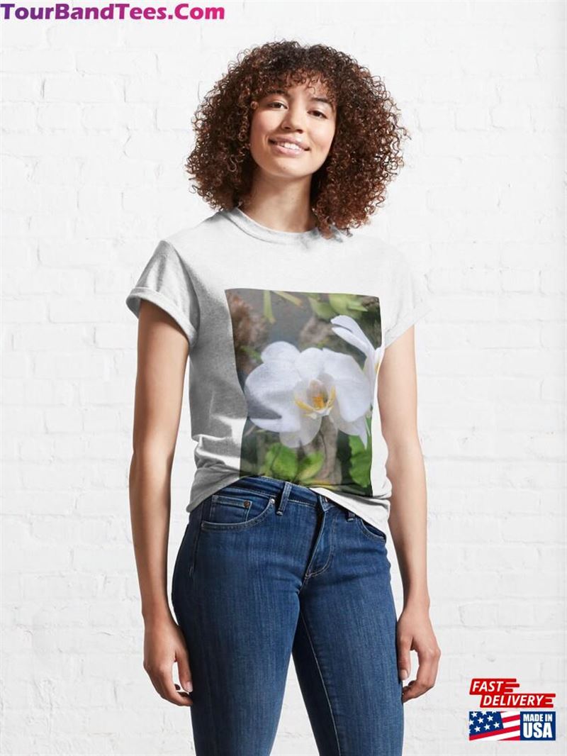 Flower Aesthetic Minimalist White Natural Plant Unisex T-Shirt 29Uf192268 – Utopia Fashion