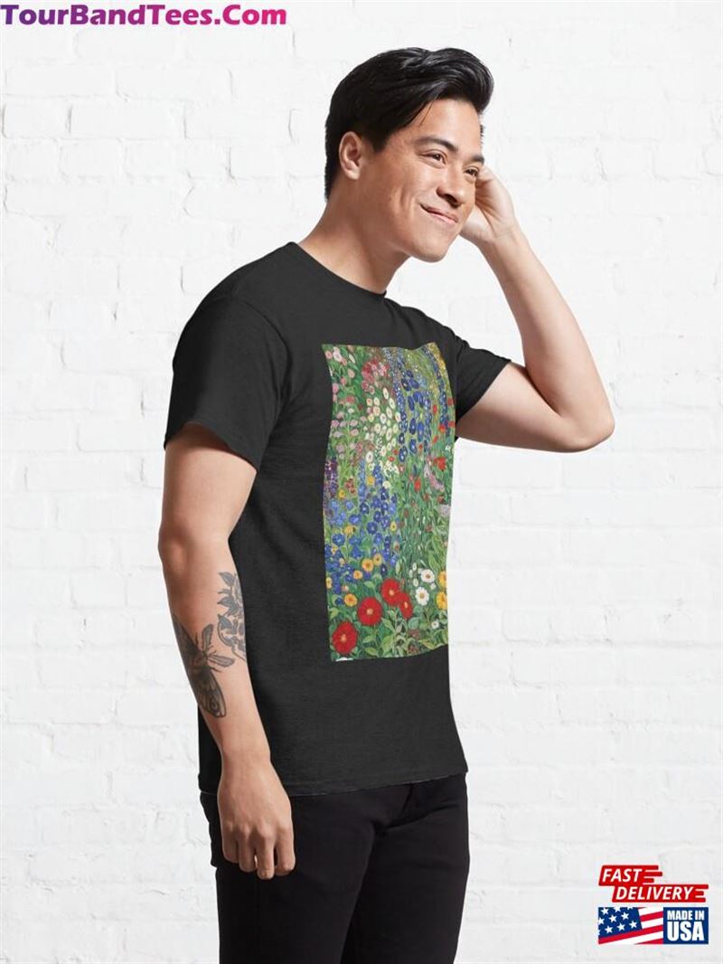 Flower Garden Gustav Klimt Classic T-Shirt Hoodie Sweatshirt 29Uf201984 – Utopia Fashion