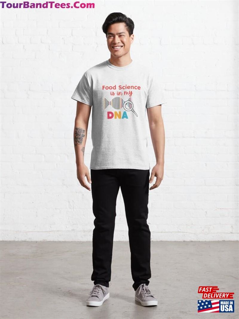 Food Science Is In My Dna Classic T-Shirt 29Uf191962 – Utopia Fashion