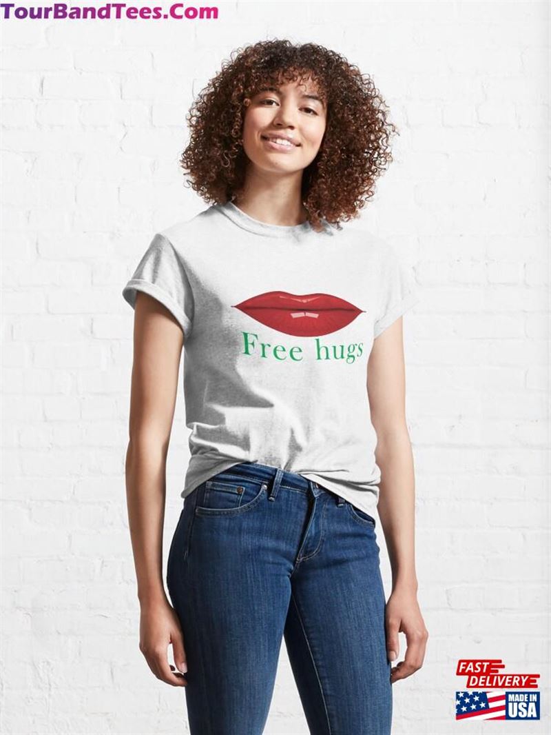 Free Hugs Classic T-Shirt Unisex 29Uf206932 – Utopia Fashion