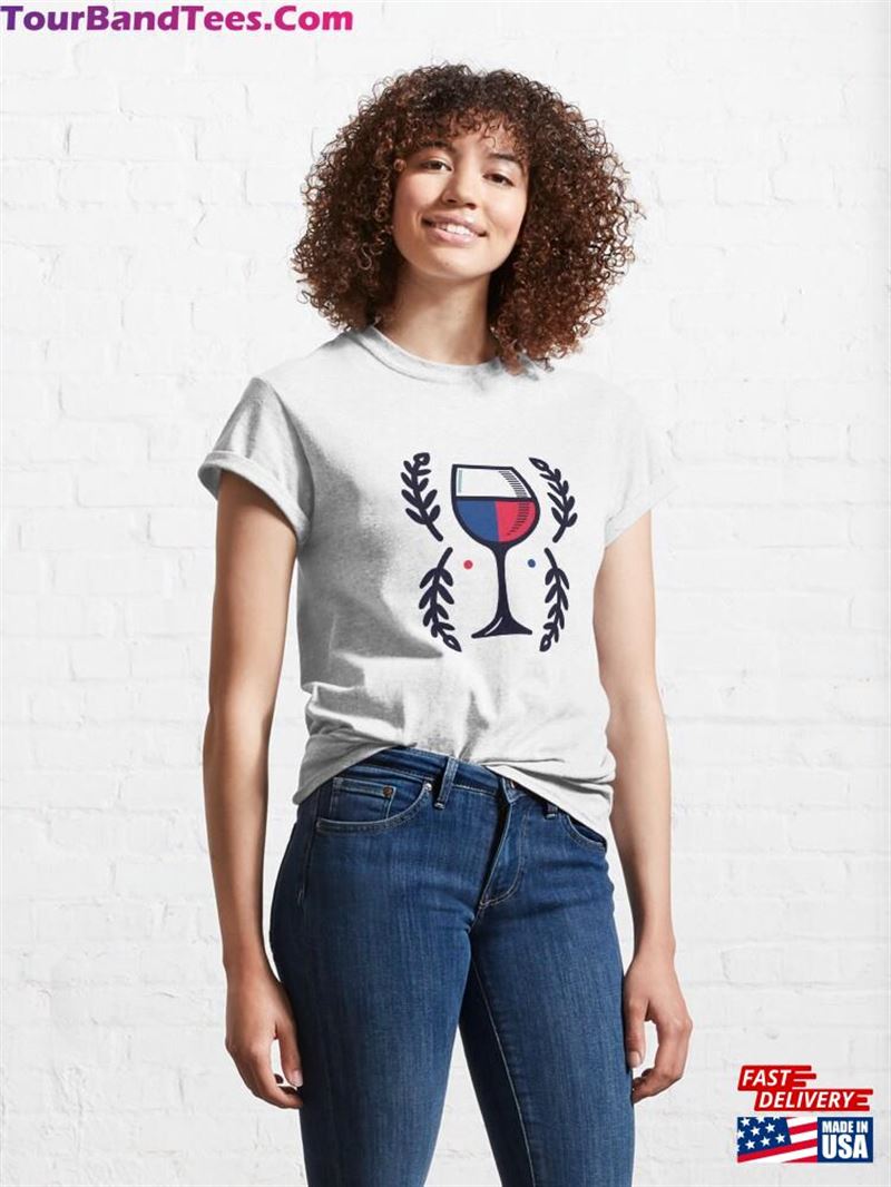 French Cup Of Wine Classic T-Shirt Sweatshirt 29Uf201992 – Utopia Fashion