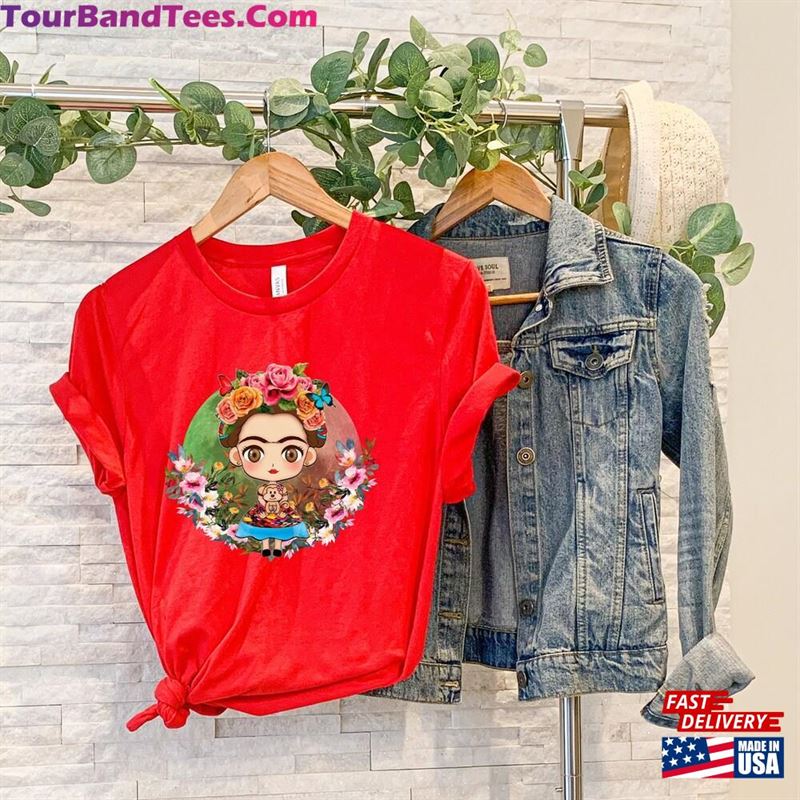 Frida Kahlo Cartoon Shirt Tee T-Shirt Sweatshirt 29Uf206904 – Utopia Fashion