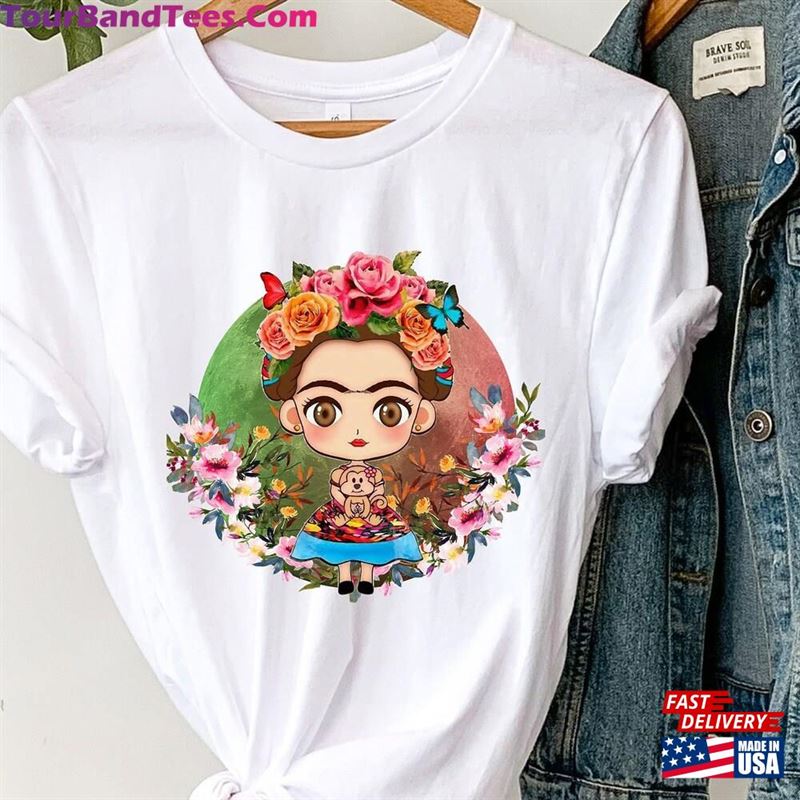 Frida Kahlo Cartoon Shirt Tee T-Shirt Sweatshirt 29Uf206904 – Utopia Fashion