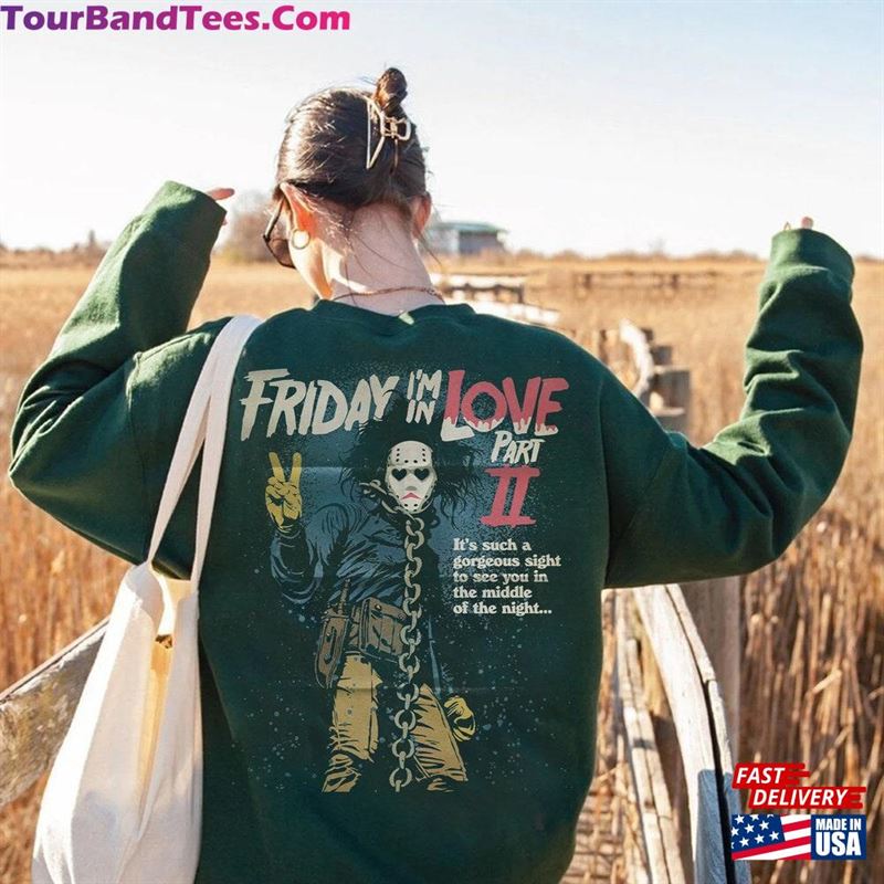 Friday In Love Graphic T-Shirt The Cure Band Tour Concert Shirt Gift For Men Sweatshirt 29Uf206427 – Utopia Fashion