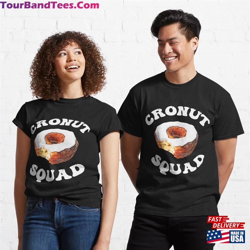 Funny Cronut Squad Cool Lover Birthday Sprinkle Classic T-Shirt Unisex 29Uf206423 – Utopia Fashion