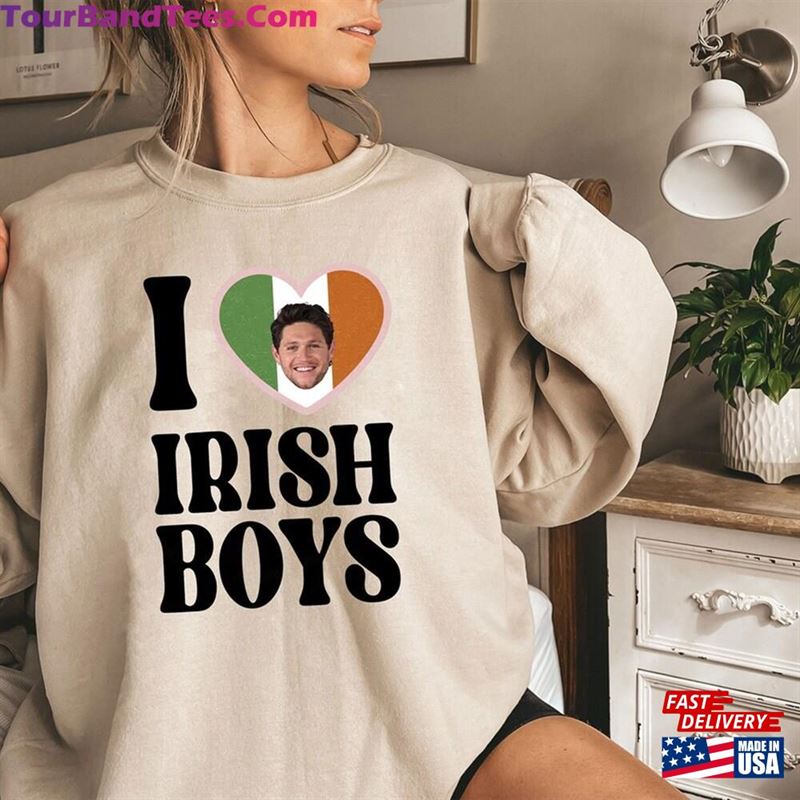 Funny I Love Irish Boys Niall Horan Graphic Shirt Music Concert Hoodie Unisex 29Uf193994 – Utopia Fashion