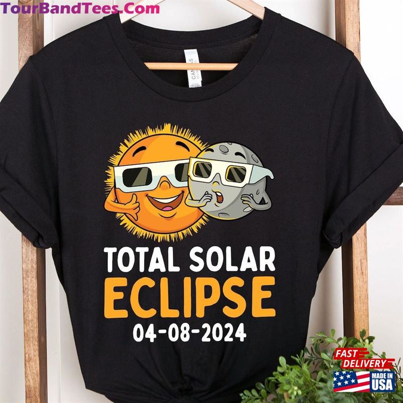 Funny Solar Eclipse Shirt April 8Th Moon And Sun Hoodie Unisex 29Uf193021 – Utopia Fashion