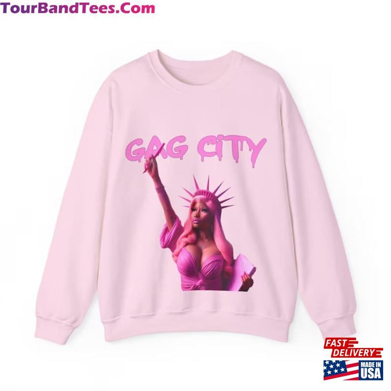 Gag City Nicki Minaj Pink Friday Tour Sweatshirt Shirt World T-Shirt 29Uf201762 – Utopia Fashion