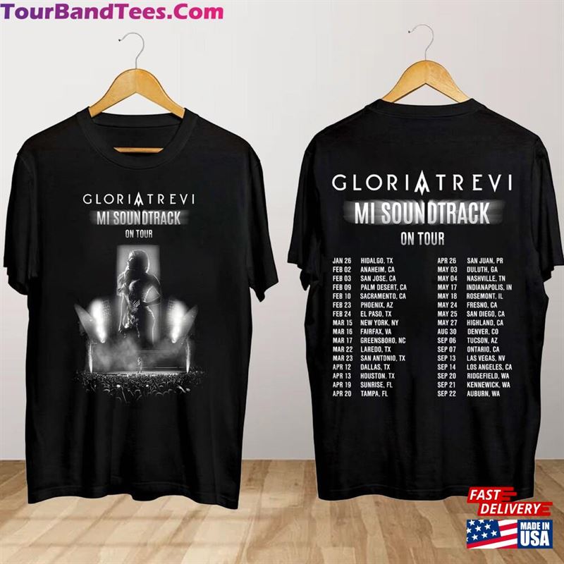 Gloria Trevi Mi Sound Track Tour Shirt Concert Sweatshirt Hoodie 29Uf192506 – Utopia Fashion