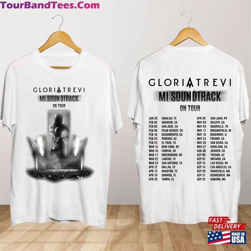 Gloria Trevi Mi Sound Track Tour Shirt Concert Sweatshirt Hoodie 29Uf192506 – Utopia Fashion